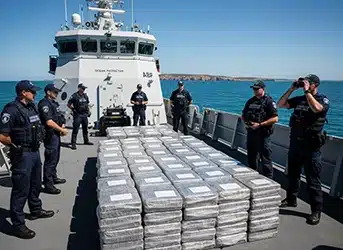 ضبط شحنة كوكايين