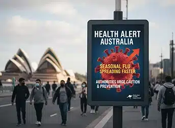 انتشار الإنفلونزا الموسمية