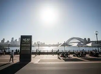 أعلى درجات حرارة