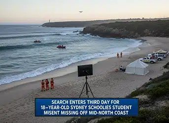 البحث عن طالب من سيدني