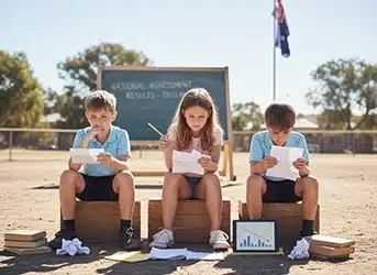 تراجع نتائج الطلاب الأستراليي