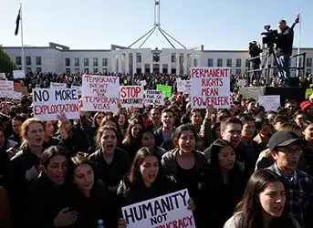 جدل سياسي في أستراليا