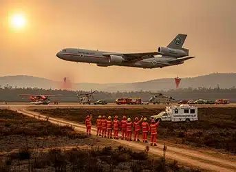 تعزيز قوة مكافحة حرائق