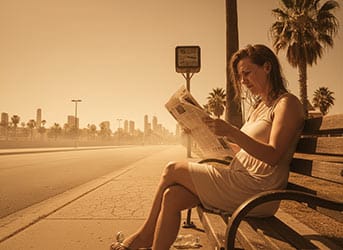 فيكتوريا تحت موجة حر