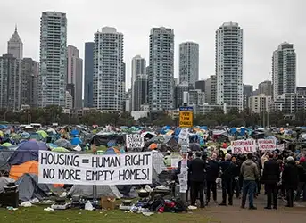 أزمة السكن في أستراليا تتحول